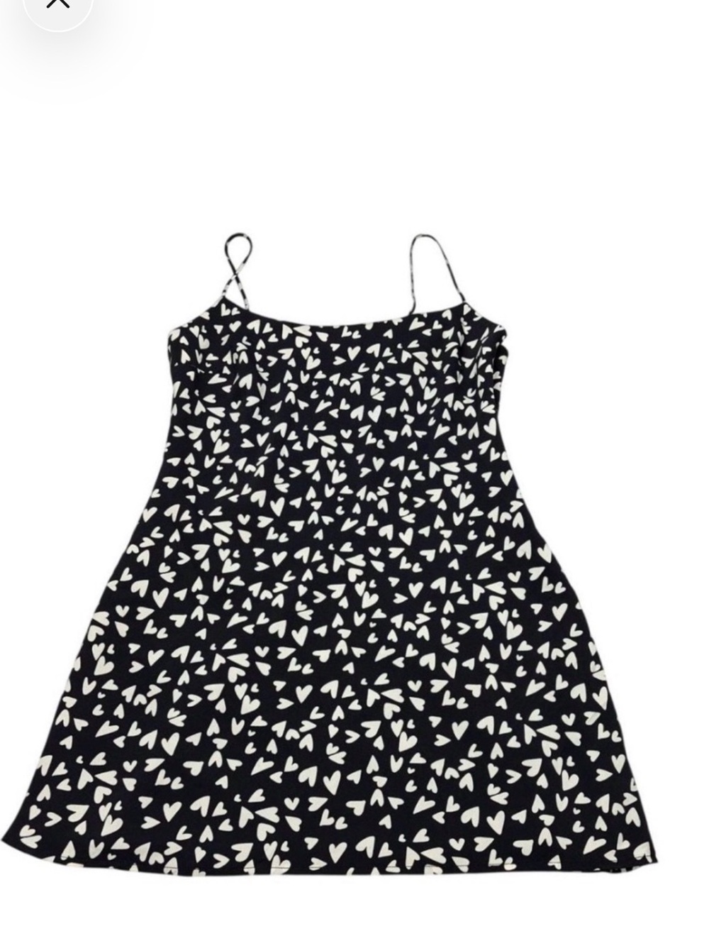 Abercrombie & Fitch NWT 🖤 black white heart dress
